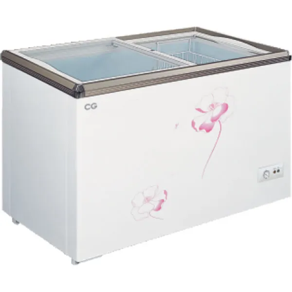 CG 330 Liter Flat Glass Chest Freezer(CGDF3503FG)